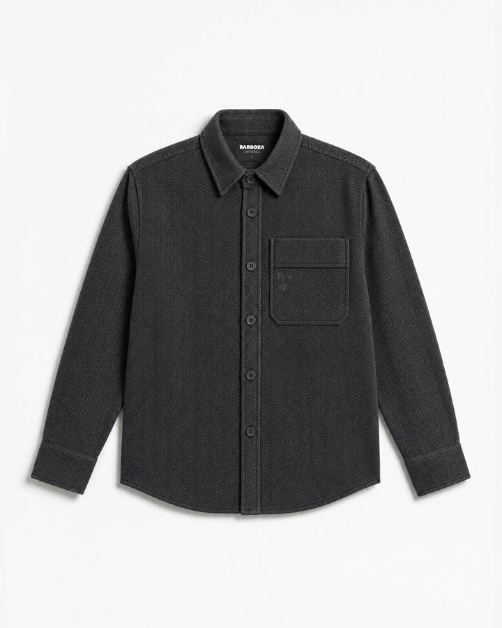Heringbone Grey