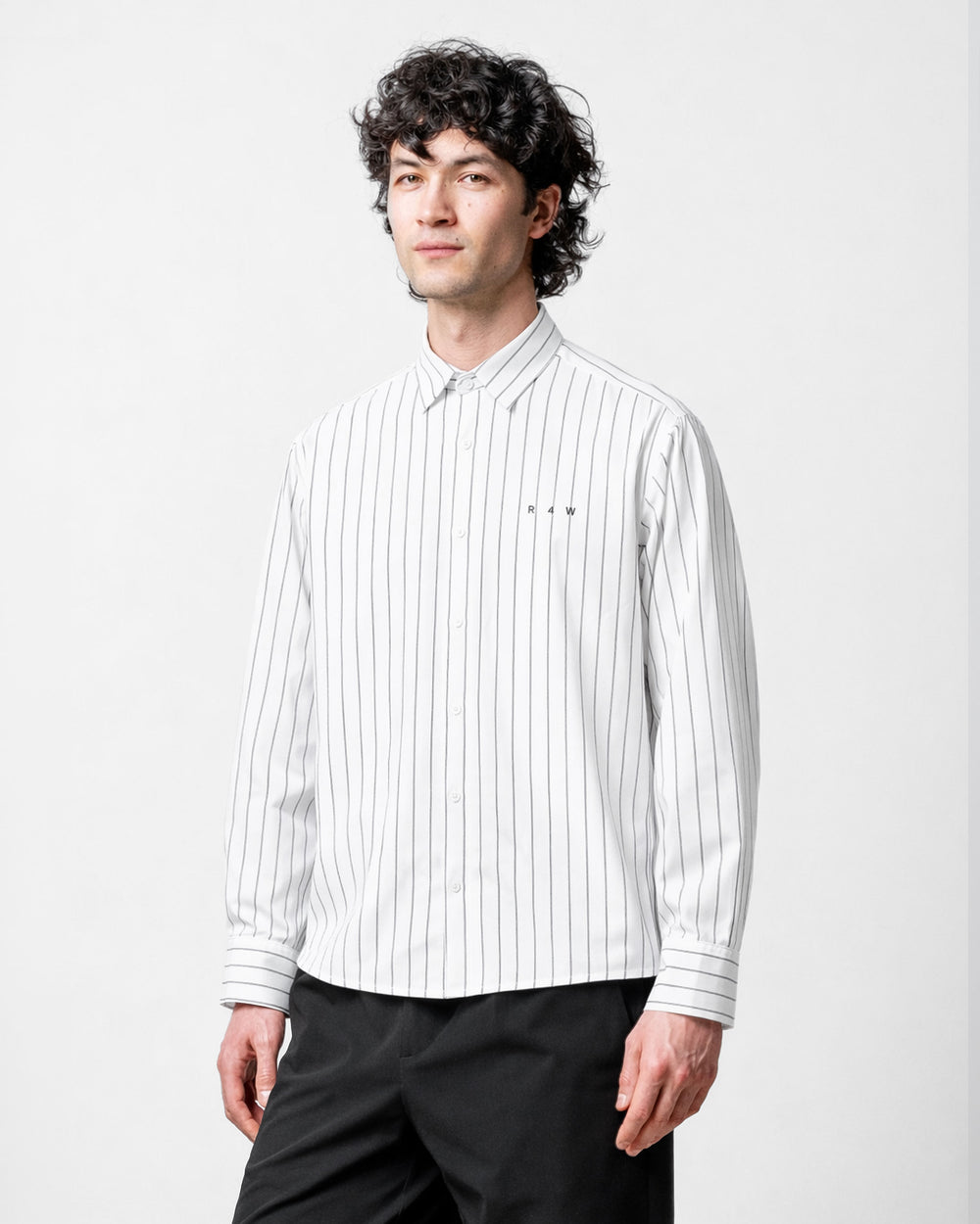 Striped Broken White